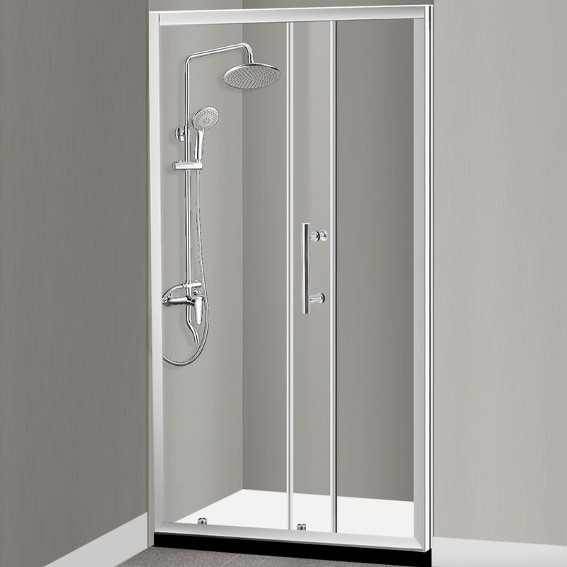 Levede Bath Shower Enclosure Screen Seal Strip Glass Shower Door 1500x1900mm