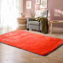 Designer Soft Shag Shaggy Floor Confetti Rug Carpet Home Decor 120x160cm Red
