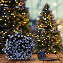 42M 400LED String Solar Powered Fairy Lights Garden Christmas D?cor Cool White
