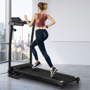 Electric Treadmill Home Gym Exercise Run Machine Walk Fitness Equipment Compact