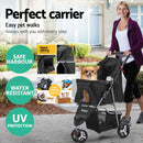 SMALL PET 3 WHEEL PET STROLLER