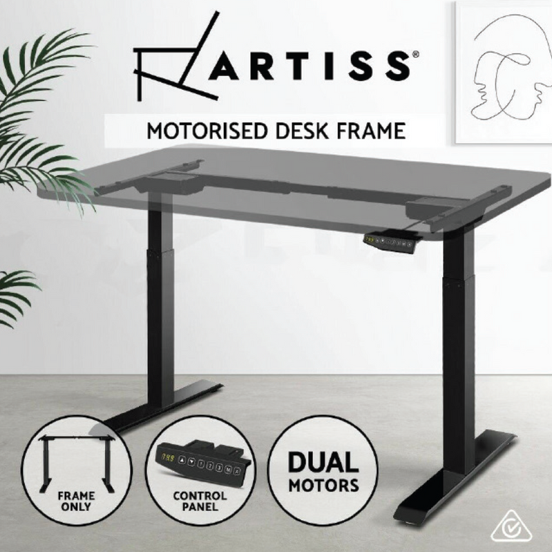 MOTORISED HEIGHT ADJUSTABLE DESK FRAME