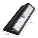90LEDs Solar Powered Bright Led Wireless PIR Motion Sensor Security Wall Light