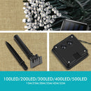35M 200LED String Solar Powered Fairy Lights Garden Christmas Decor Warm White