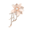 KNIGHTSBRIDGE FLOWER BROOCH