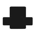 Couch Covers Protector Slipcovers 2 Seater Reversible Black/Red