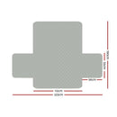 Couch Covers Protector Slipcovers 2 Seater Reversible Grey/Dark Grey