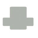 Couch Covers Protector Slipcovers 2 Seater Reversible Grey/Dark Grey