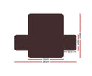 Sofa Cover Couch Covers Protector Slipcovers 3 Seater Reversible Brown/Beige