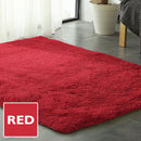 RED SHAGGY RUG