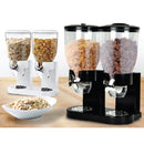BLACK CEREAL DISPENSER