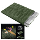DELUXE 2 IN 1 DOUBLE SLEEPING BAG