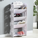 5 TIER MULTI PURPOSE SHOE RACK WITH TILTING SHELVES