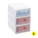 Storage Drawers Set Cabinet Tool Organiser Box  Drawer Plastic Stackable S