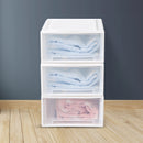 Storage Drawers Set Cabinet Tool Organiser Box  Drawer Plastic Stackable S