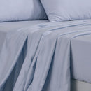 DreamZ 4 Pcs Natural Bamboo Cotton Bed Sheet Set in Size Double Grey