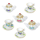 SET OF 6 MINIATURE TEA SETS