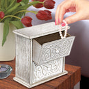 2 DRAWER ANTIQUED ORGANISER