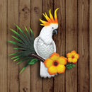 LARGE COCKATOO WALL ART