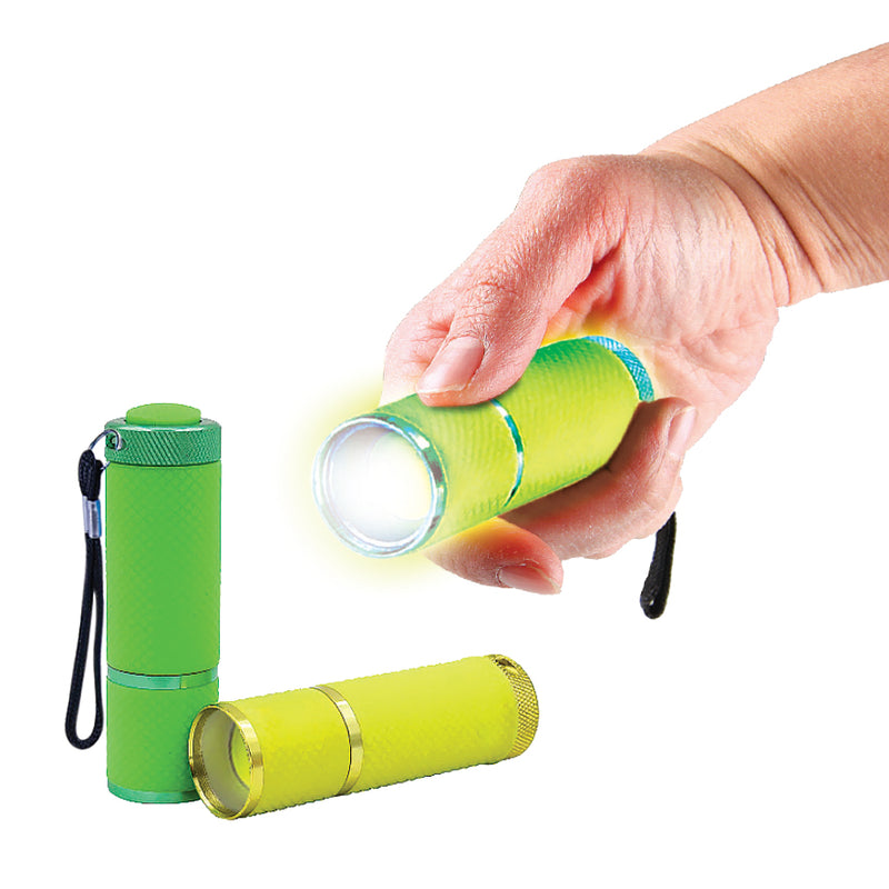 SET OF 2 GLOW IN THE DARK TORCHES
