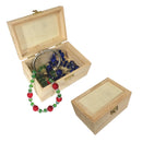 WOODEN JEWELLERY BOX