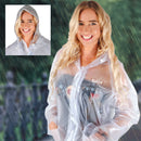 LARGE LADIES CLEAR RAINCOAT