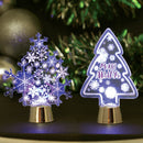 LIGHT UP CHRISTMAS TREE ORNAMENTS
