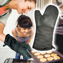 SILICONE GRIPPER OVEN MITT