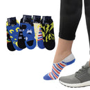 2 PAIRS OF UNISEX INVISIBLE SOCKS