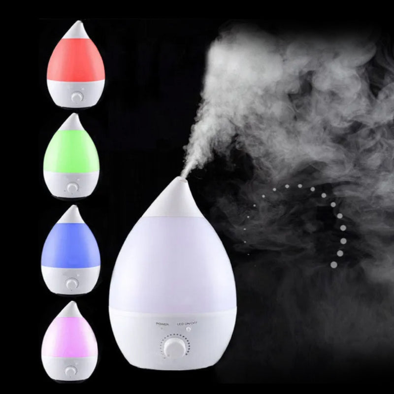 1.3 LITRE ULTRASONIC AIR HUMIDIFIER WITH LED LIGHT